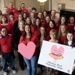 Permalink to Idaho Power is Pumped to Power the American Heart Association Idaho Idaho Power employees gather for Wear Red Day to raise awareness of cardiovascular disease affecting women.