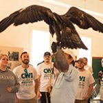 Permalink to Students Get First-hand Look at STEM Careers at Swan Falls Dam Event Golden eagle and CWI students at Swan Falls.