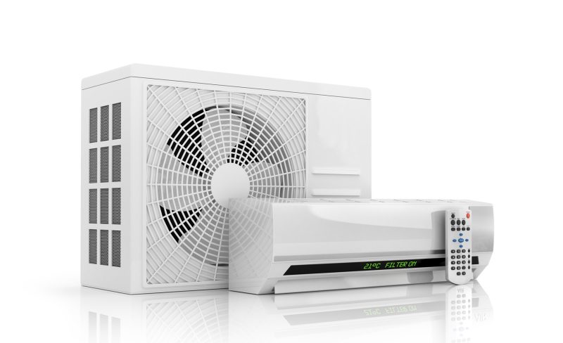 Image of a ductless heat pump