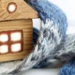 Permalink to Winter Weather May Impact Your Energy Use — and Your Bill Little toy houses with a tiny warm scarf around them.