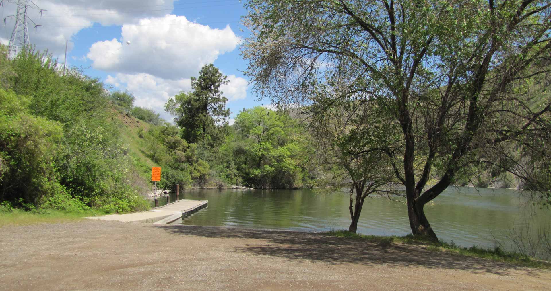 dock at Copperfield Boat Launch
