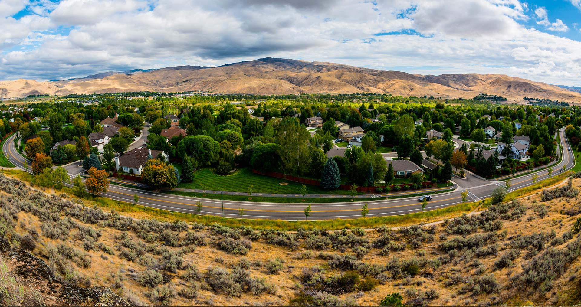 Image of a residential neighborhood