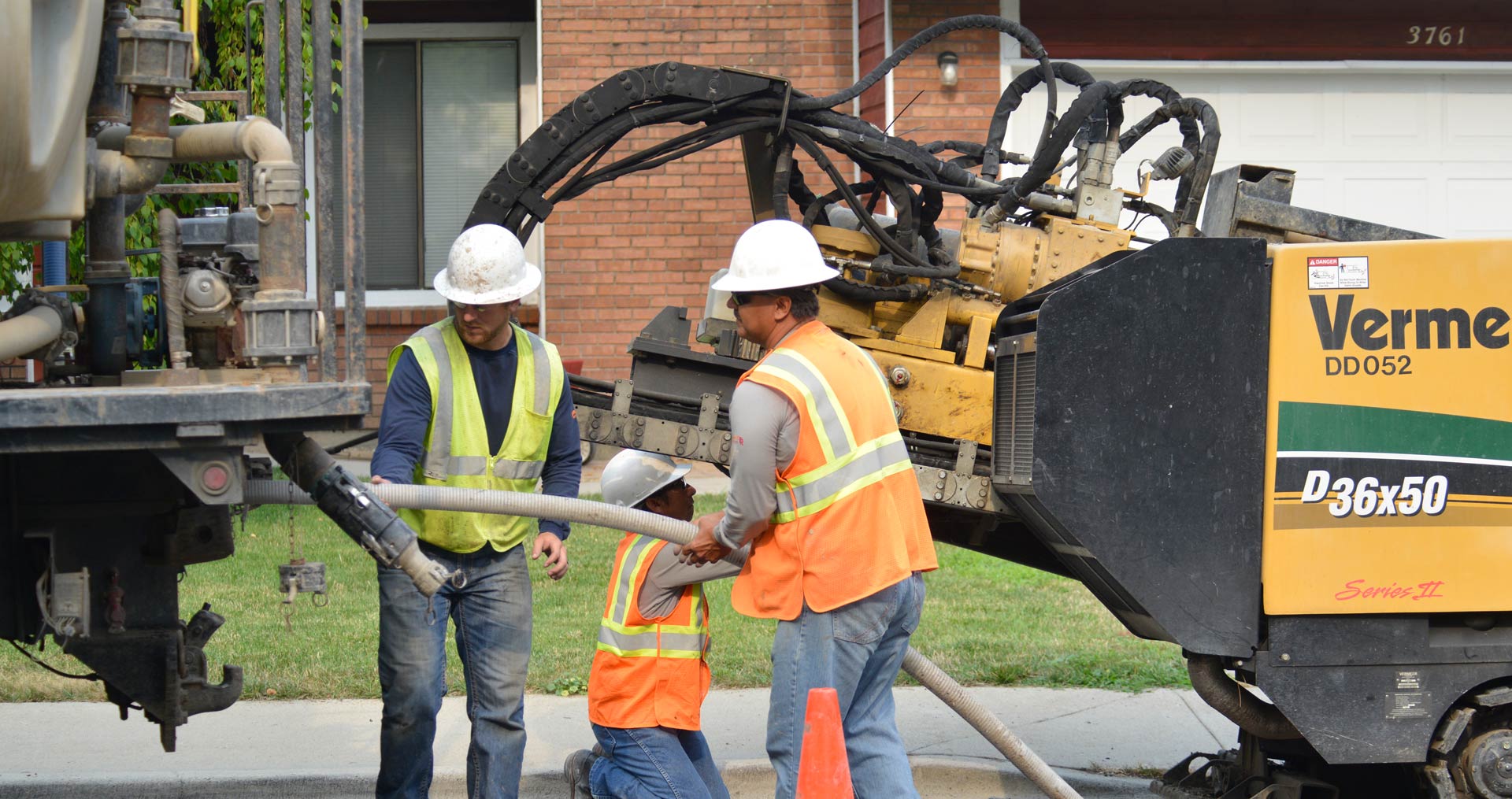 Image of Idaho Power employees working on underground lines