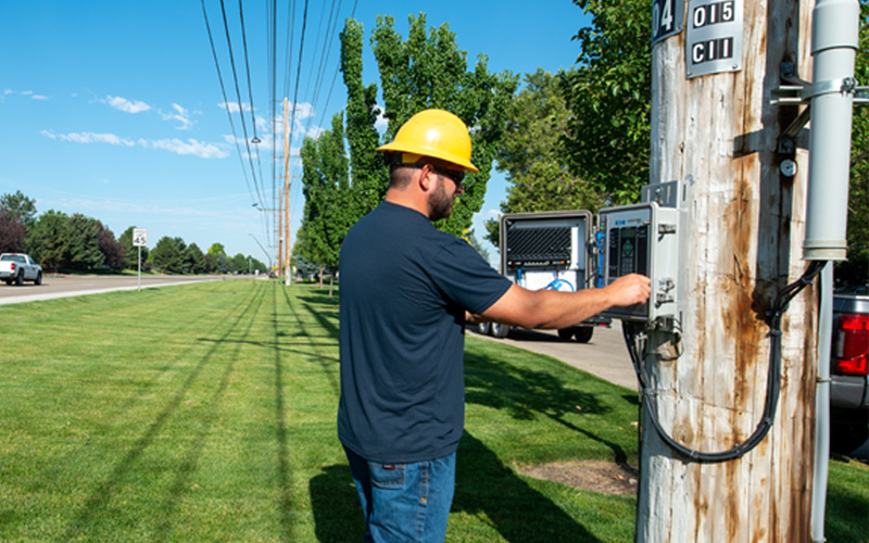 Line Operations technician working
