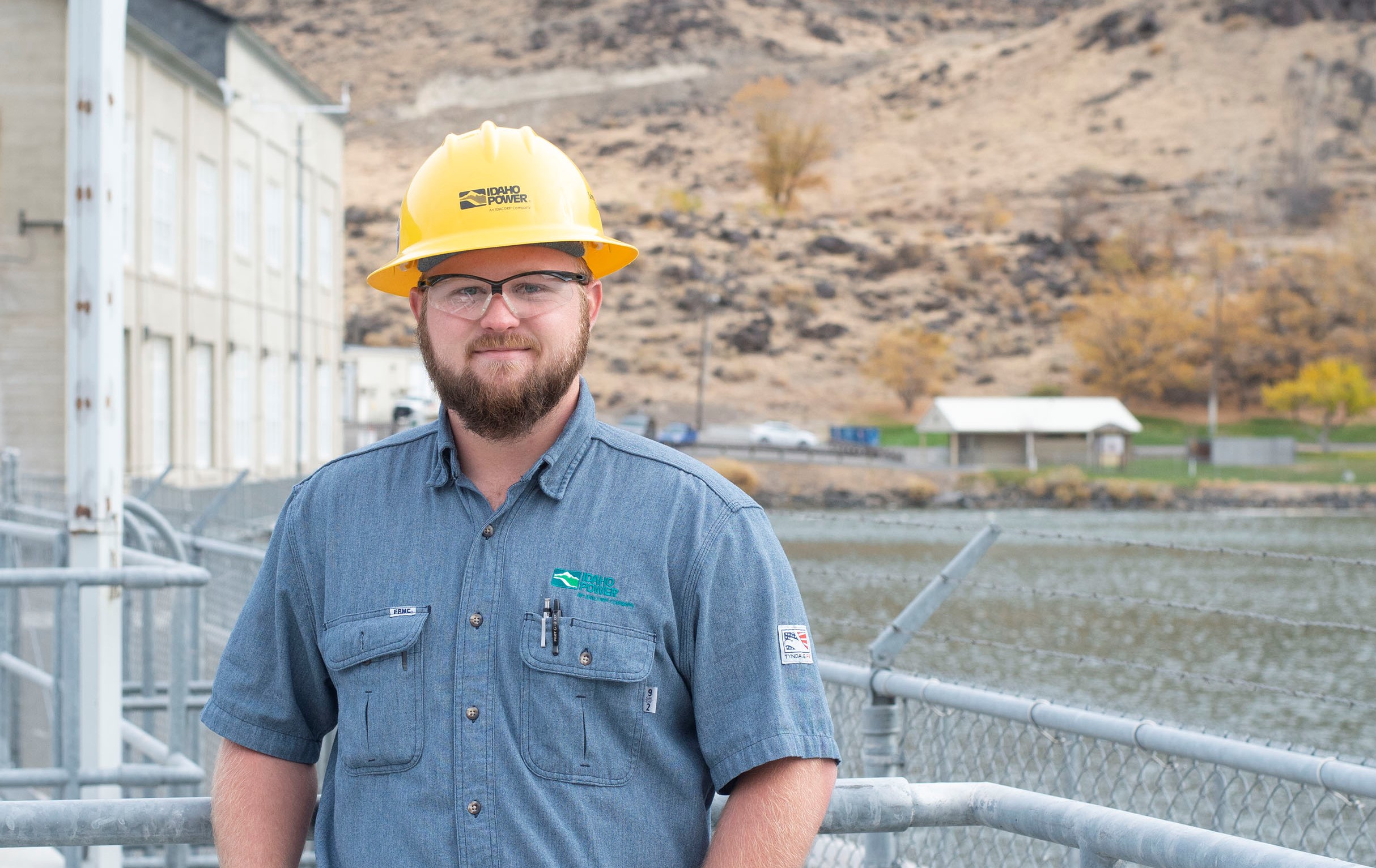 Photo of a station apprentice worker