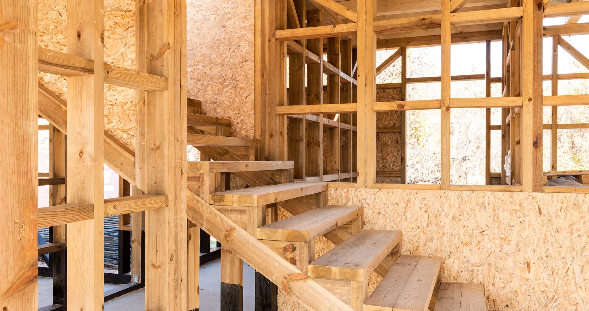 Image of a new home being constructed.