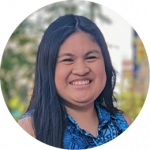 Smiling intern Melissa