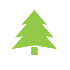 Outdoor tree icon