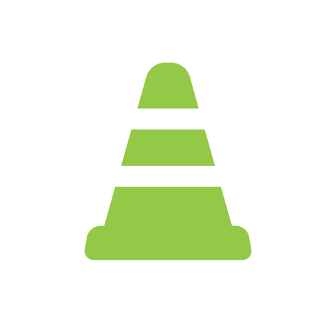 safety cone icon