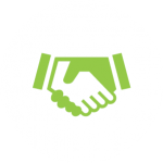 Icon of hands shaking